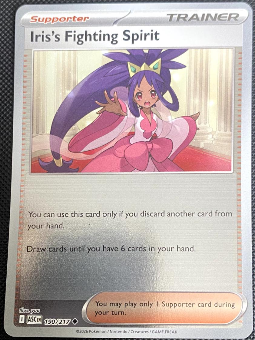 Iris's Fighting Spirit [Reverse Holo]